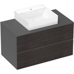 HG Waschtischunterschrank Xevolos E 980x555x550mm Ko sch-gr ma Fr Ei deunkel