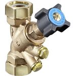 OV Strangabsperrventil Hydrocontrol ATR PN 16 2 x AG u Überwurfmutter DN 20 1Zol
