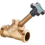 OV KFR-Ventil Aquastrom AG/AG PN 16 mit Entleerung Rotguss DN 65 G 3Zoll