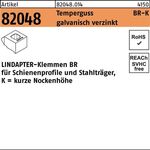 Klemme R 82048 GTW 40 BR 16/6,0 Temperguss galv.verz. 1St. LINDAPTER