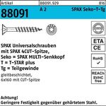 Schraube R 88091 SEKO T-STAR TG 5x 45/30-T20 A 2 200 Stück SPAX - VPE: 200