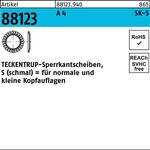 Sperrkantscheibe R 88123 S 10x20,25x1,6 A 4 1000 Stück TECKENTRUP - VPE: 1000