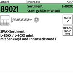 Schraubensortiment R 89021 Montagekoffer L-BOXX WIROX 1 Stück SPAX