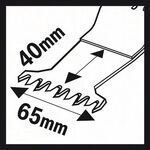 Tauchsägeblatt AII 65 BSPC B.65mm Eintauch-T.40mm Starlock 1er Pk.BOSCH