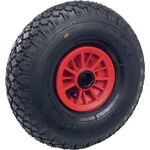 Luftrad 70102 D.260mm Trgf.200kg PU-Bereifung Ku.Block 2 PR FETRA