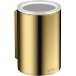 Zahnputzbecher Axor Universal Circular polished gold optic