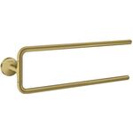 Handtuchhalter Axor Universal Circular zweiarmig brushed brass