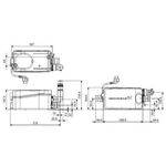 Grundf Kleinhebeanlage SOLOLIFT2 D-2 0,28 kW, 230-240 V/50 Hz 376x165x147mm