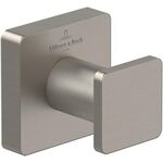 V&B Handtuchhaken ELEMENTS STRIKING 45x44x45mm, eckig brushed nickel matt