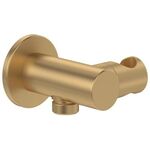 V&B Handbrausehalter UNIVERSAL SHOWERS 66x86x56mm, rund brushed gold