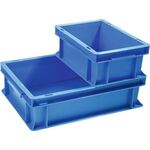 Transportbehälter L300xB200xH120mm blau PP Muschelgr.Seitenwände geschl.PROMAT