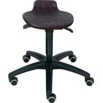 Drehhocker Rl.PU-Schaum schwarz Sitz-H.450-640mm LOTZ