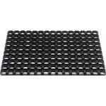 Fußmatte offene Ringe schwarz Gum.L1000xB1500xS22mm