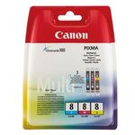 Canon Tintenpatrone CLI8 0621B029 c/m/y 3 St./Pack.