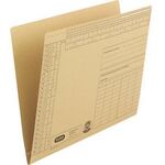 ELBA Einstellhefter 100552000 23x31cm kfm./Behördenheftung braun