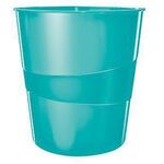 Leitz Papierkorb WOW 52781051 15l PS eisblau