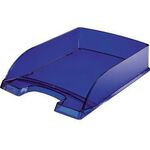 Leitz Briefablage Transparent Plus 52260039 DIN A4 PS dunkelblau