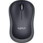Logitech Mouse 910-002238 M185 cordless USB schwarz/grau