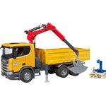 ScaniaSuper 560R Baust.-LKW Kran+2Pal.