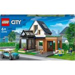 City Familienhaus mit Elektroauto