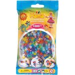 HAMA Perlen Transparent Glitter 1.000 St