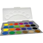 Schuldeckfarbkasten, 24 Farben