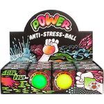 POWER Anti-Stressball, 4fach sort.