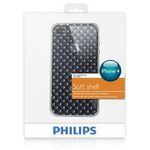 Philips DLM1388 Silikonhülle für Apple iPhone 4/4S Transparant Diamond