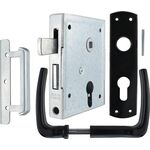 Universal-Kastenschloss DIN L/R PZ hebende F 60mm BEVER