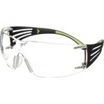 Schutzbrille Reader SecureFit™-SF400 EN 166 Bügel schwarz grün,Scheibe klar +2,5