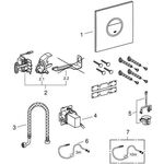 Grohe Abdeckplatte VERIS LIGHT 200x200mm velvet black
