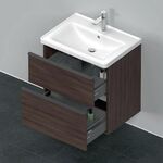 Duravit Waschtischunterbau D-NEO 1 Ausz. 1 Schubk 625x634x452mm Kast. dkl