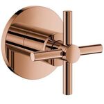 Grohe UP-Ventil-Oberbau ATRIO Kreuzgriff warm sunset