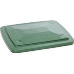 Deckel L790xB605mm grün HD-Polyethylen f.Transportbehälter 210l CRAEMER