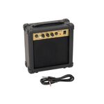 DIMAVERY EGS-1 E-Gitarren-Set, schwarz