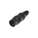 HICON XLR Stecker 5pol HI-X5CM-G
