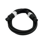 OMNITRONIC Lautsprecherkabel Speaker 2x2,5 5m sw