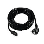 OMNITRONIC Kaltgeräte Netzkabel 3x1,5 10m sw