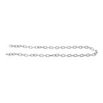 EUROLITE Rundstahlkette 4mm, WLL 80kg, 1m