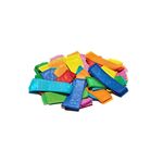 TCM FX Metallic Konfetti rechteckig 55x18mm, mehrfarbig, 1kg