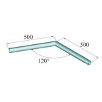 ALUTRUSS SINGLELOCK SPAC-S22 QUICK-LOCK Ecke 120° sw