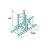 ALUTRUSS DECOLOCK DQ3-PAT35 3-Weg T-Stück 90°