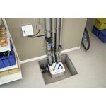 SFA Abwasser-Hebeanlage SaniCubic 1 WP IP 68, mit externem Steuerterminal