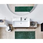 Duravit Einhebel-Waschtischmischer C.1 M m Zugstangen-Ablaufgarnitur schwarz mat
