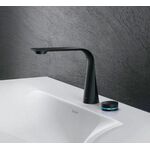 Duravit 2-Loch-Elektronikbatterie D.1 M mit Steckernetzteil schwarz matt
