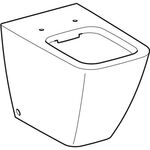 Geberit Stand-Tiefspül-WC iCon Square Rimfree wandb. geschlossene Form weiß