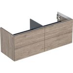 Geberit Waschtischunterschrank ONE 4 Schub 1332x504x470mm NB hick Mel Ho-st