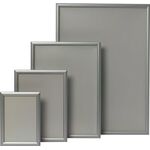 Klappr.Plakatmaß DIN A1 Klemmprofil 24mm silberf.elox.WSM