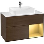 V&B Waschtischunterschrank FINION 1000x603x501mm Regalele. go ma Wln ven