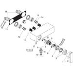 Einhebel-Brausemischer AXOR CITTERIO DN 15, Aufputz chrom